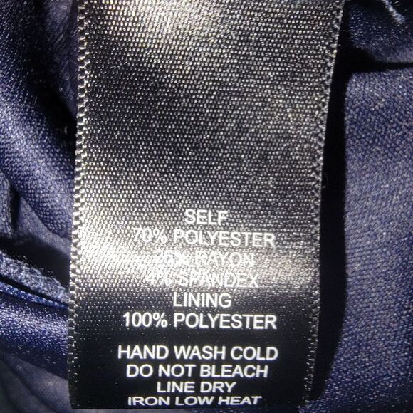 Lulus Prep Work Navy Blue Sleeveless Dress Size Large - Picture 5 of 8